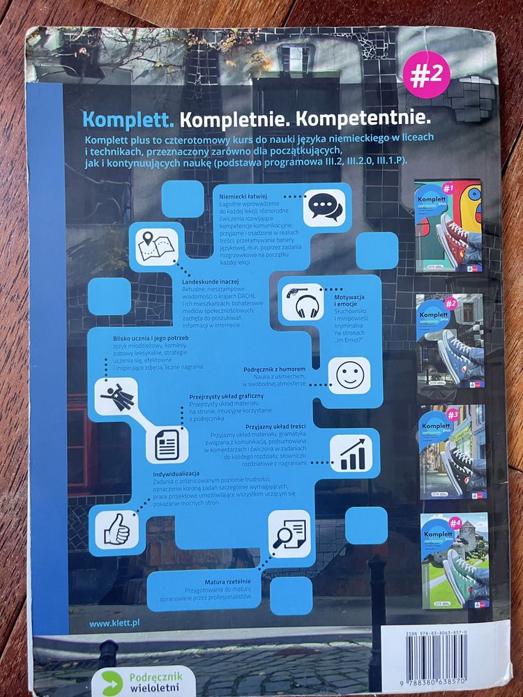 Komplett plus 2 niemiecki. Podrecznik wydanie 2019
