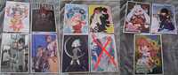 Dodatki manga zakładki pocztówki karta festiwalowa plakaty