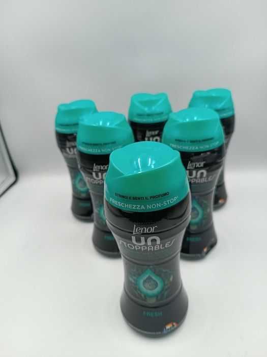 Lenor Unstoppables Fresh Perełki Kryształki Zapachowe do Prania 210gX6