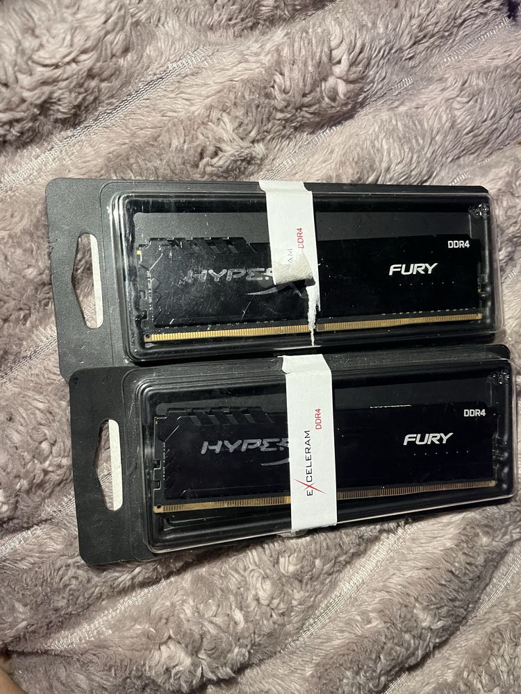 Оперативная память HyperX Fury DDR4 8gb