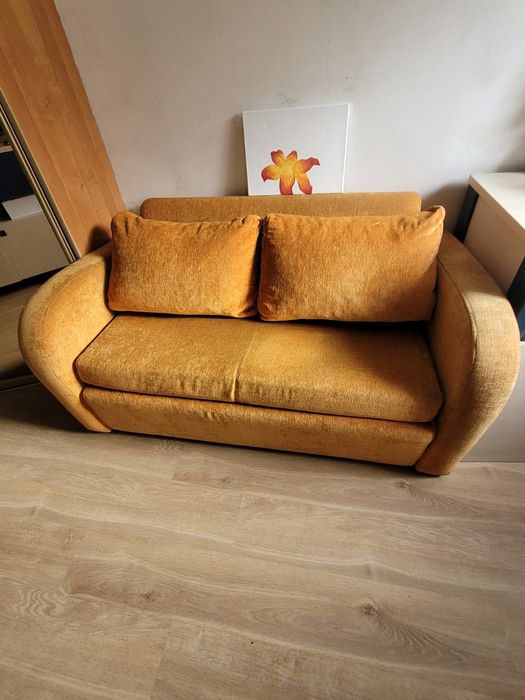 Oddam za darmo - Sofa dwuosobowa z funkcją spania. Odbiór osobisty