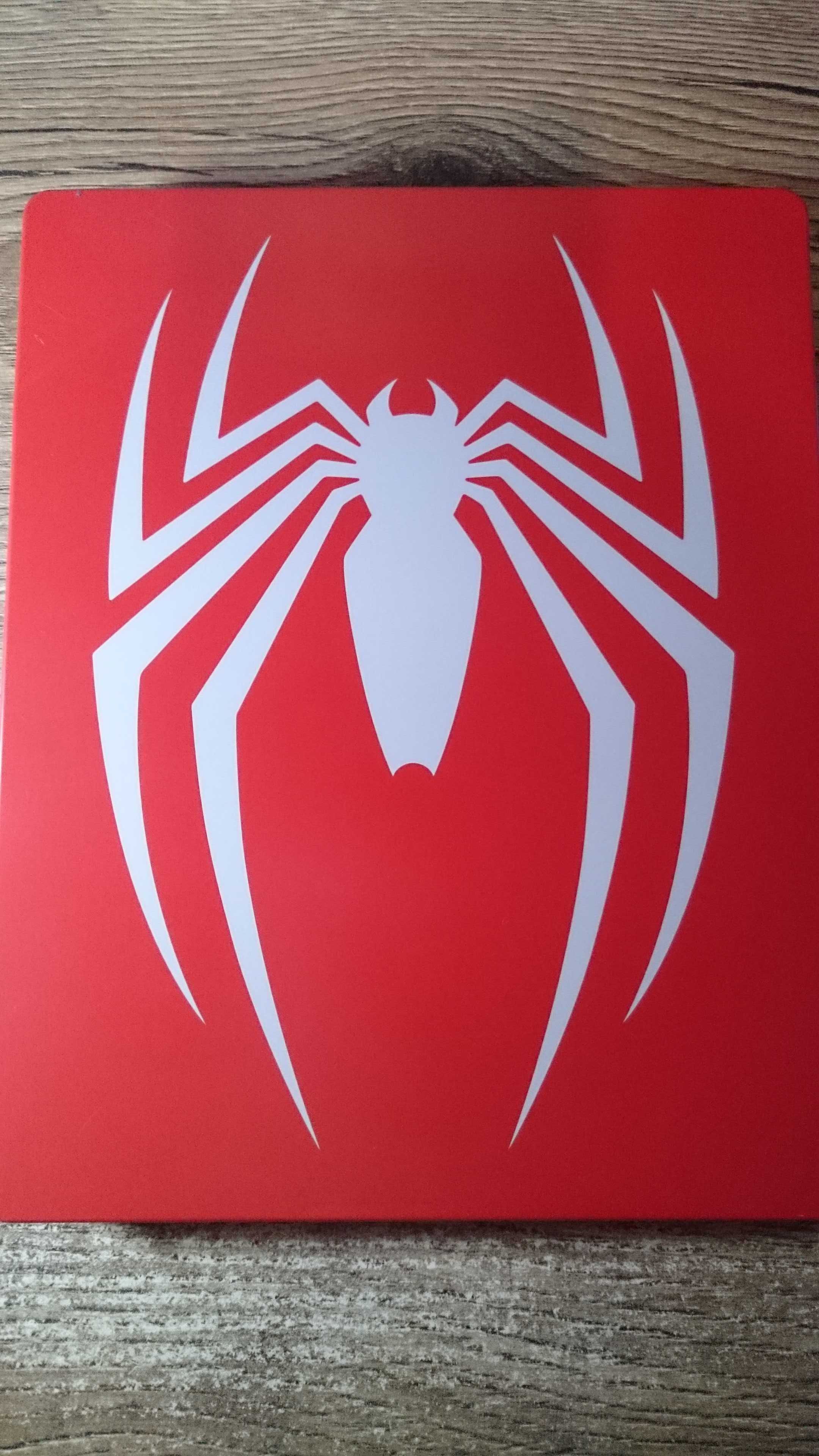 Gra Spiderman + STEELBOOK ps4 playstation 4 marvel dc avengers lego