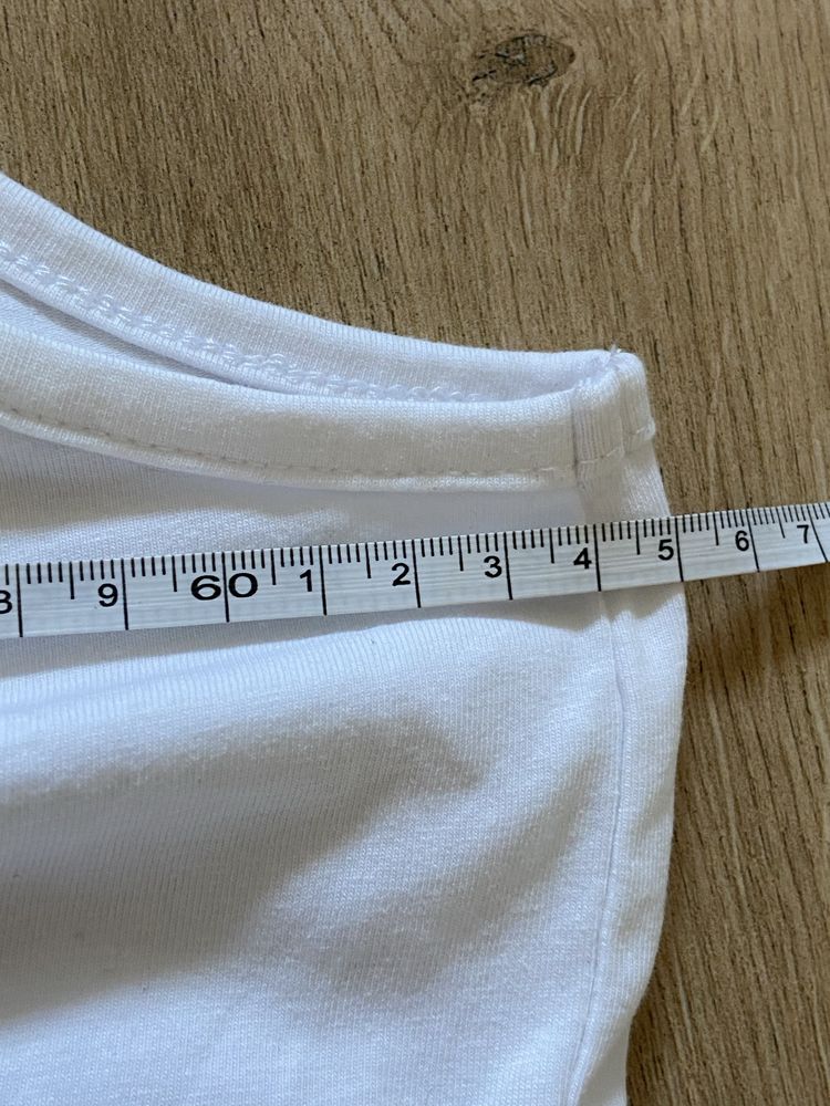 Bexleys XL podkoszulka koszulka biała damska na ramiączkach bawełna