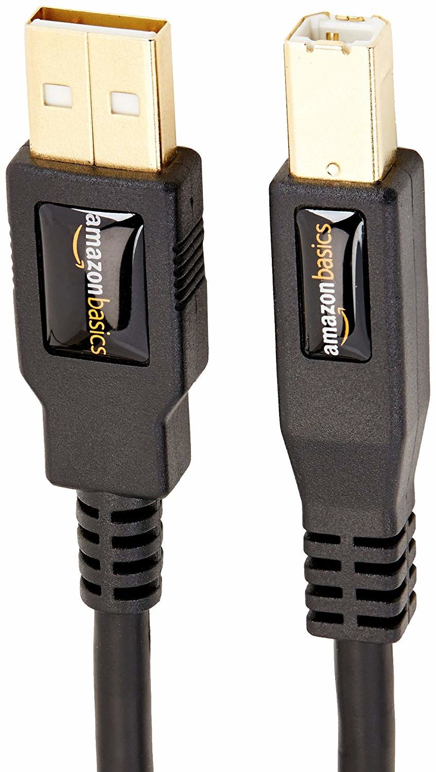 amazonbasics 7hua kabel usb długość kabla 1,8 m 2.0 usb a usb b