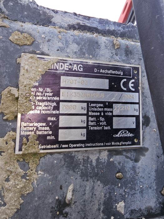 Wszystkie części Linde H70T