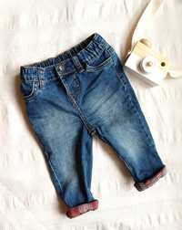 Jeansy niemowlęce spodnie jeansowe baby b'gosh rozmiar 62-68