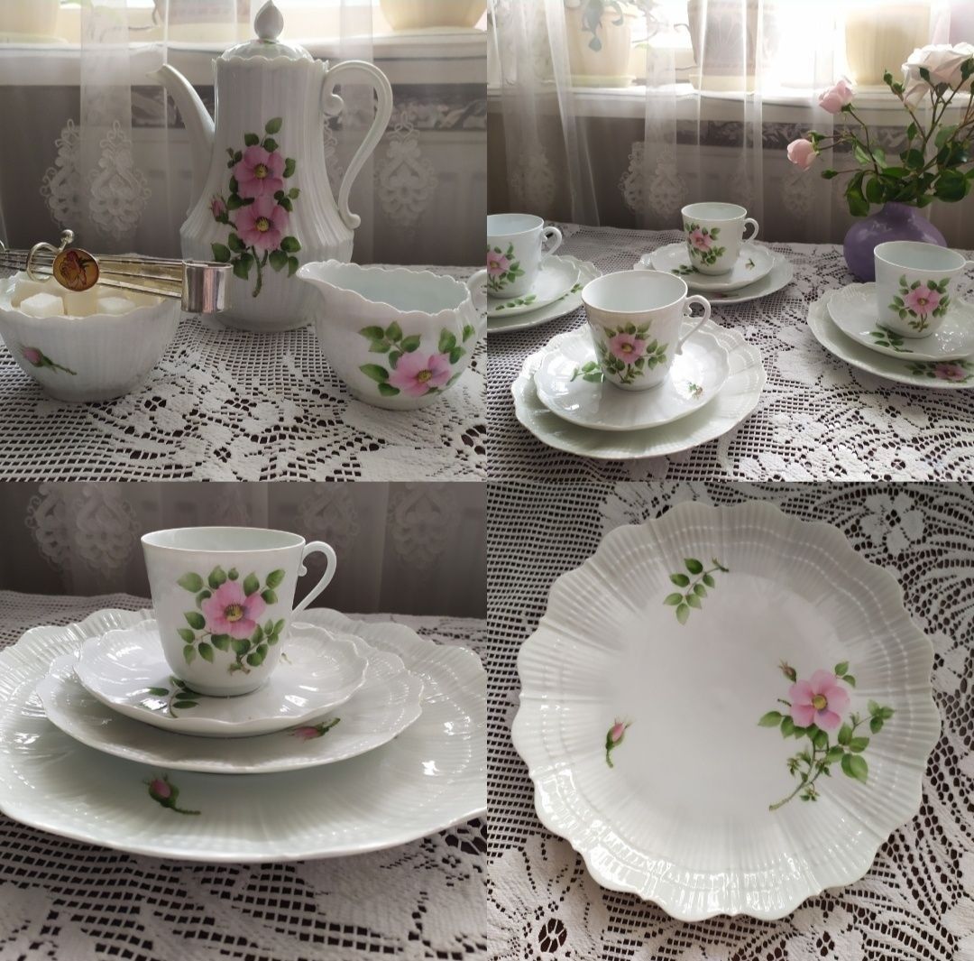 Сервиз чайный кофейный Limoges Лимож  от мастерской Le chamberlain