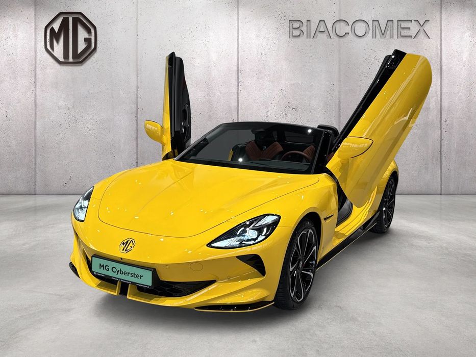 MG Cyberster Cyberster AWD 510 KM 3,1s Kabrio 77kWh Czarny Dach PROMOCJA!!!
