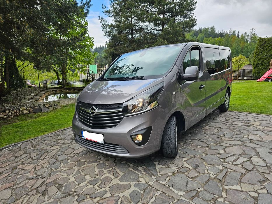 Opel Vivaro 1Rok Gwarancji Salon PL Extra Długi 3x Klima Ledy Navi