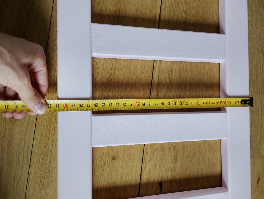 Barierka do łóżeczka płotek, nowa, różowa