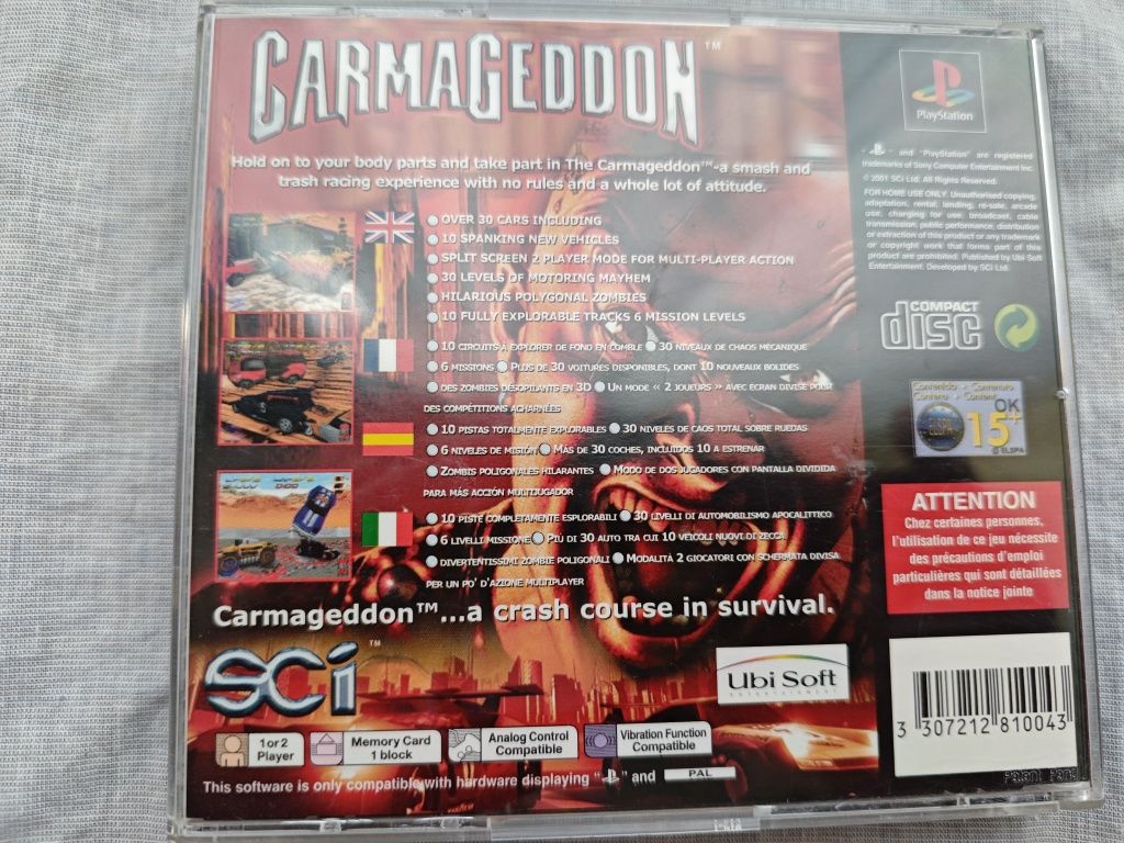 Carmageddon ps 1