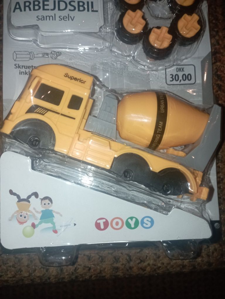 Rozkręcana betoniarka, zabawka dla dzieci
