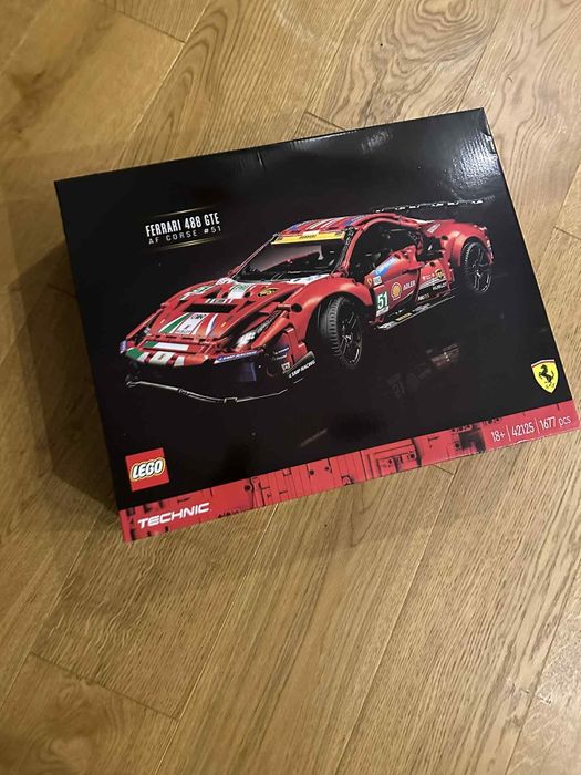 LEGO Technic Ferrari 488 GTE 42125 - NOWY