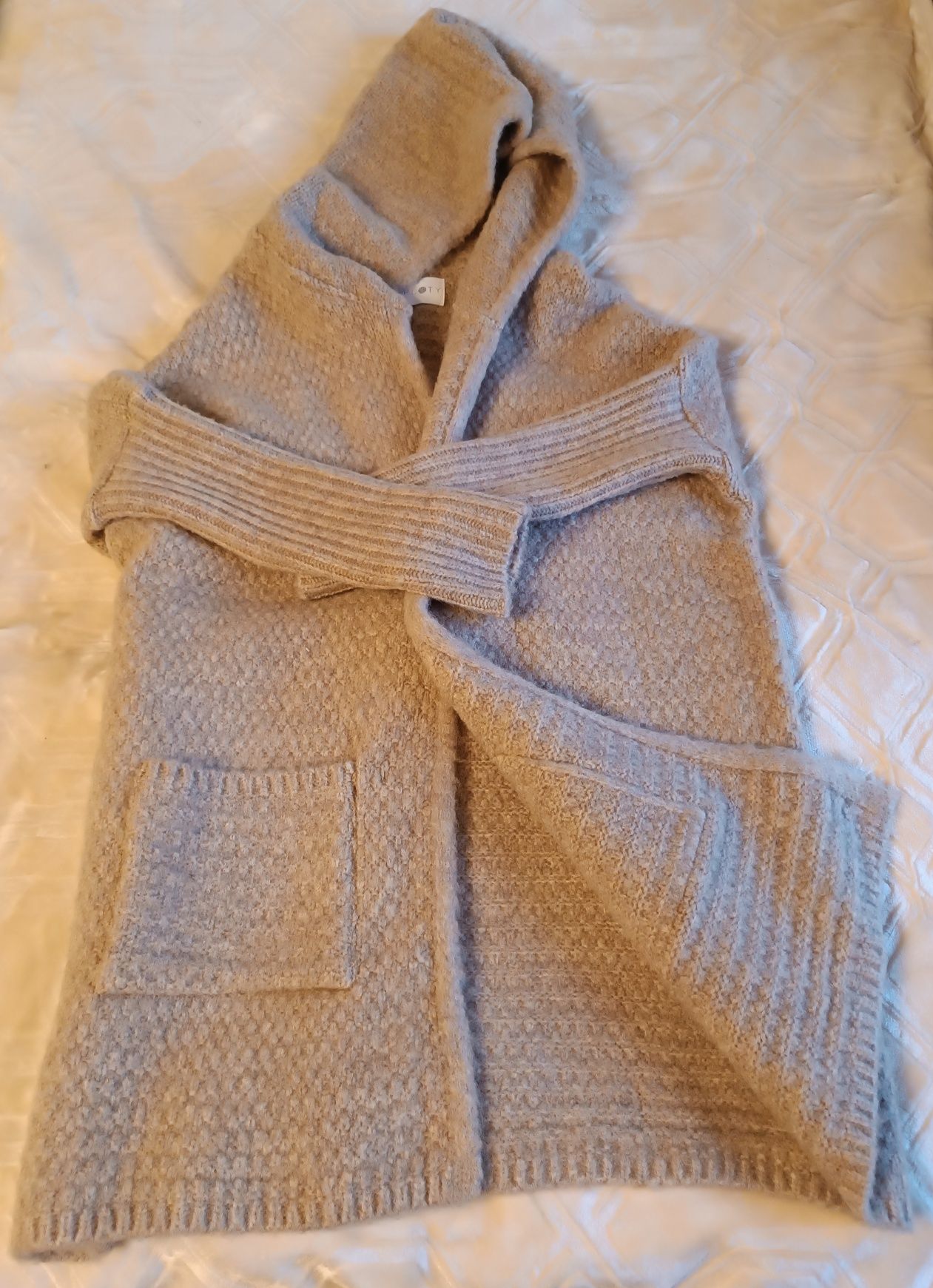 Kardigan sweter góralski oversize mega przyjemny w dotyku