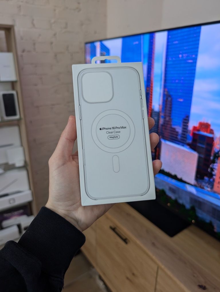 Оригінальний чохол Apple Clear Case для Iphone 16 Pro / Pro Max