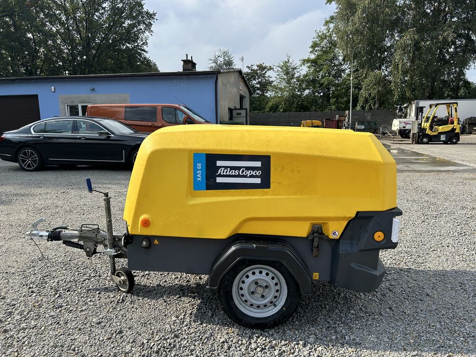 Kompresor sprężarka ATLAS COPCO XAS 68 rok 2017