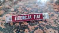 Licencja Fiat, emblemat fiat 125p, 126p