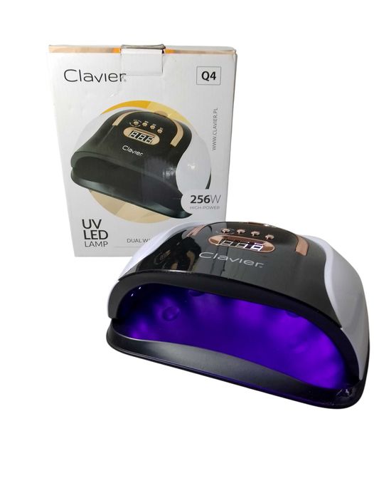 Mocna Lampa Do Paznokci UV LED 256W Manicure HYBRYDY ŻELE CLAVIER Q4