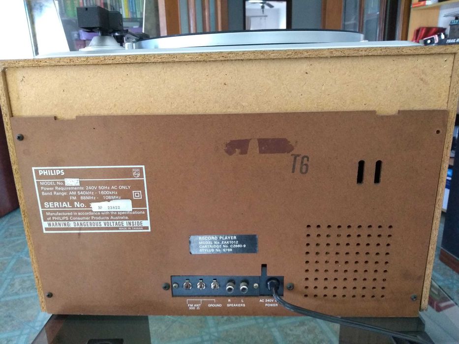 Aparelhagem gira discos Philips, VINTAGE!