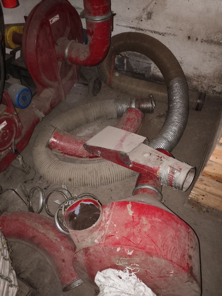 Dmuchawa ssąco tłocząca 15 kw duża wydajność