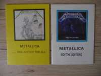 Metallica - albumy - książeczki z tekstem