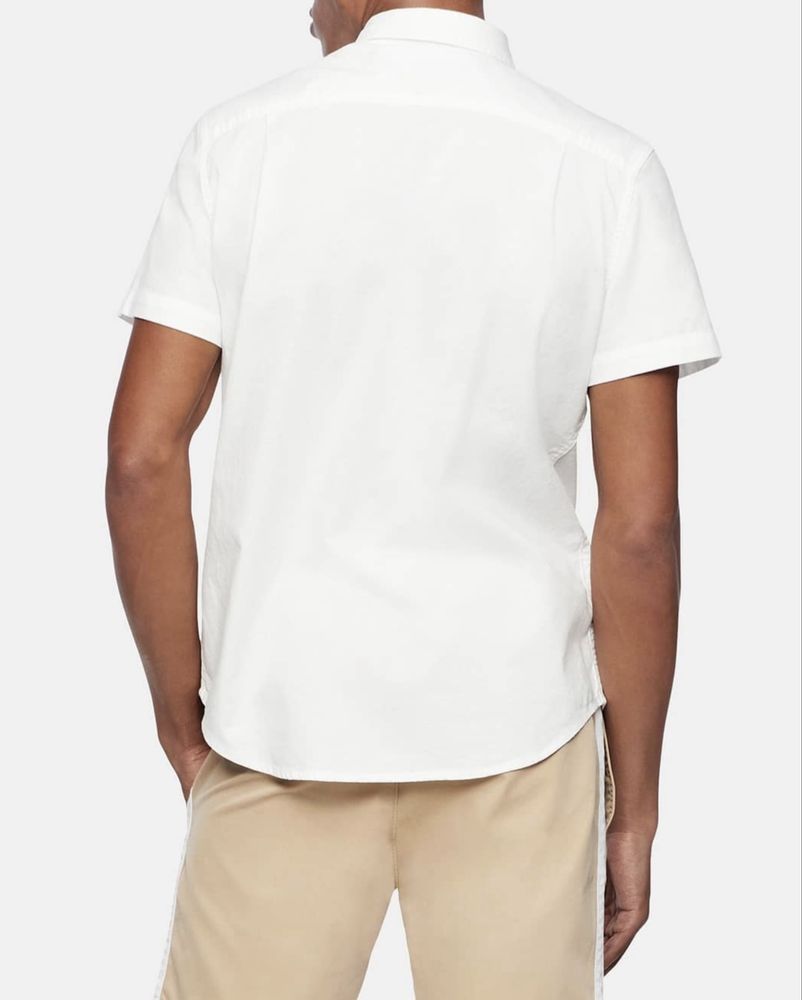CALVIN KLEIN ОРИГІНАЛ. Сорочка рубашка біла джинсова блакитна L XL