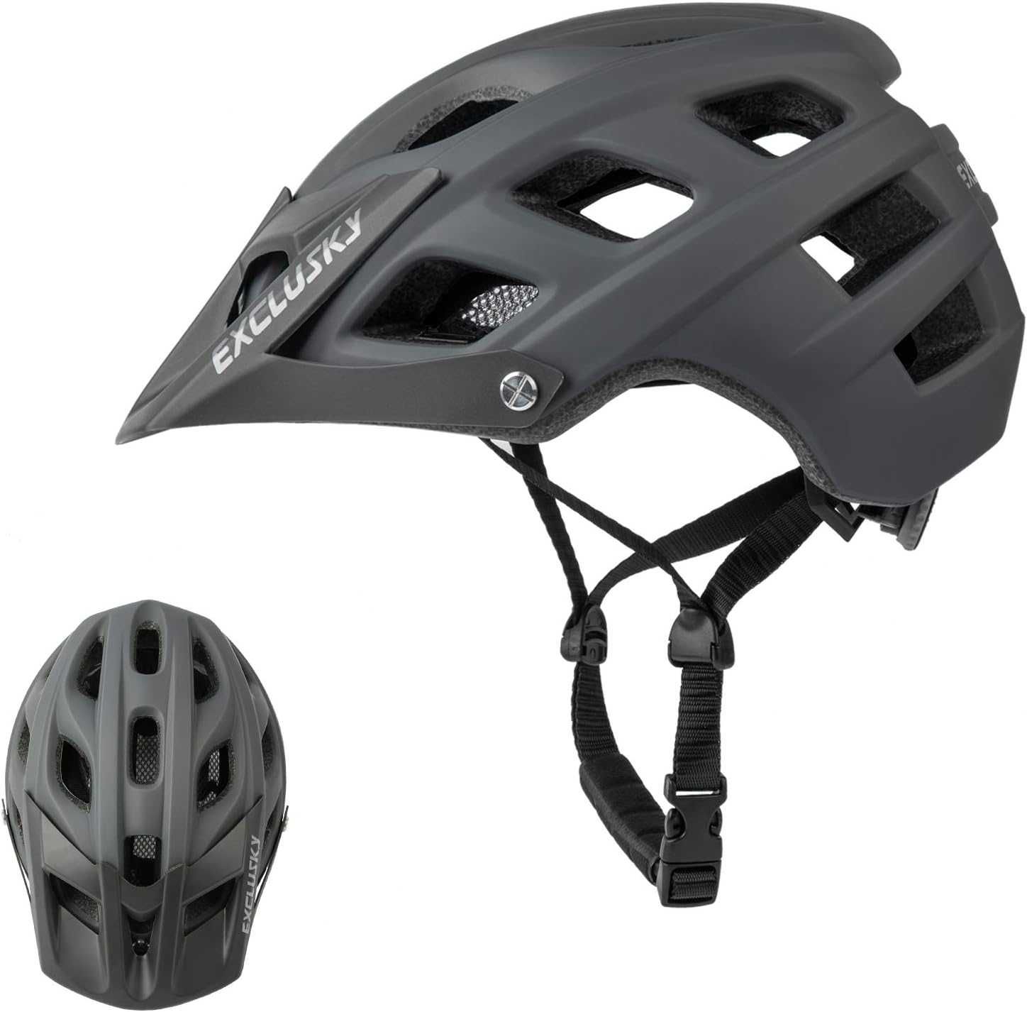 Kask rowerowy Exclusky, rower górski, MTB 56-61 cm