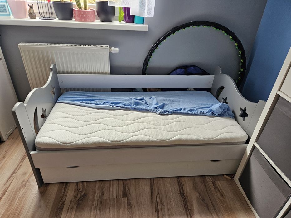 Łóżko dzieciece z materacem 70x140
