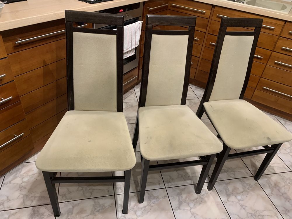 Krzesla  i stolik Ikea lub 3 krzesla