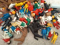 Bonecos vintage click Playmobil