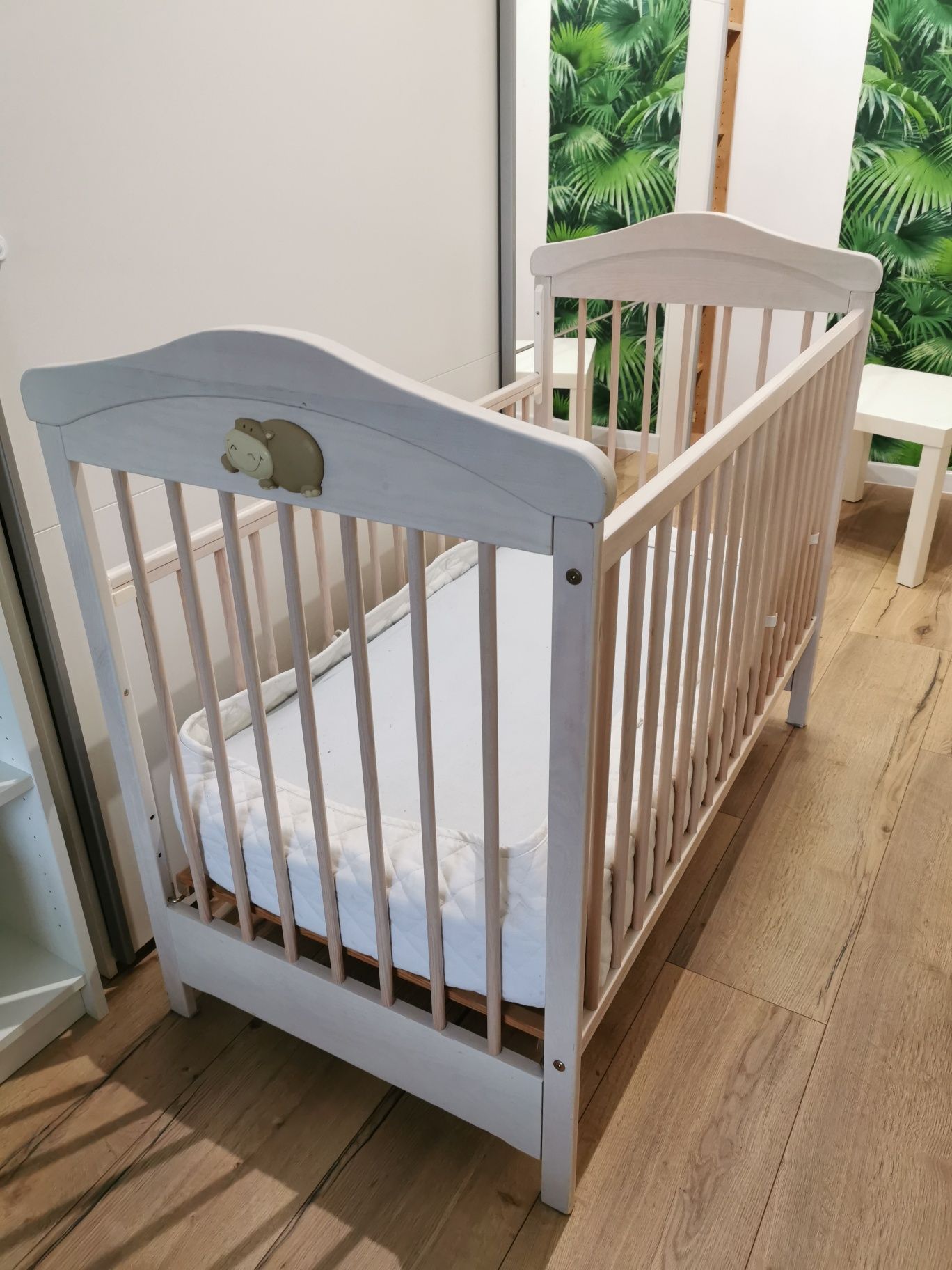 Materac sensillo Seasons 120x60x14 + łóżeczko Hippo gratis