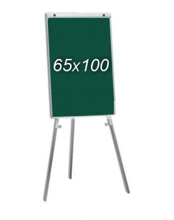 Флипчарт для рисования маркером на подставке 65х100 см