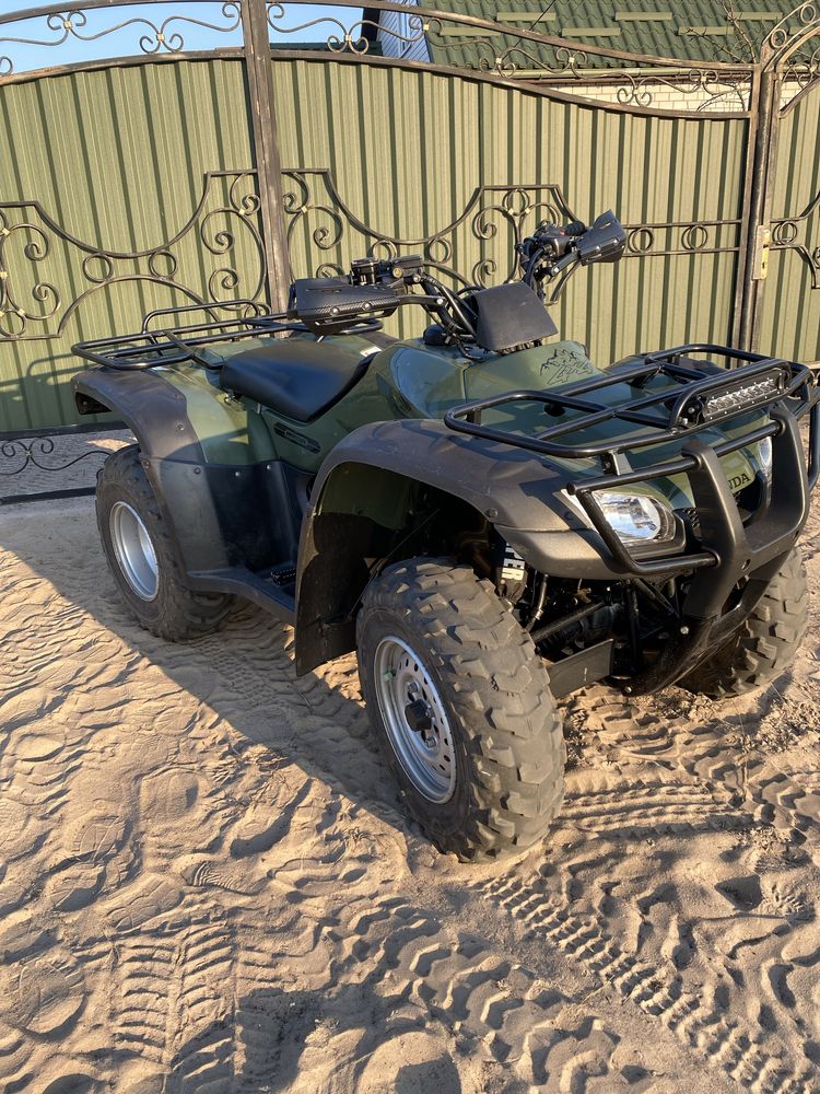 Квадроцикл honda trx350 з прицепом