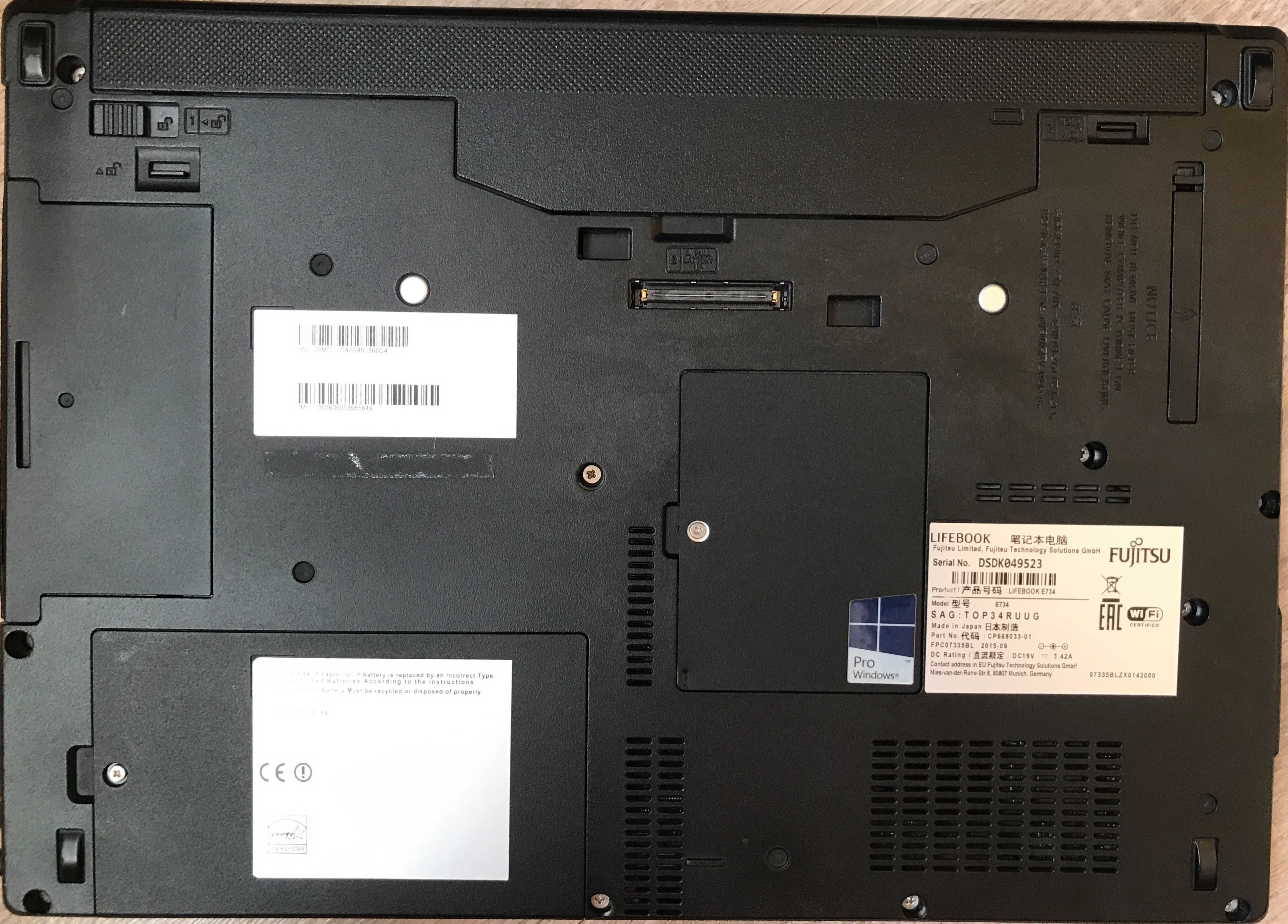 быстрый ноутбук Fujitsu i5/8 DDR3/256 SSD (Япония)