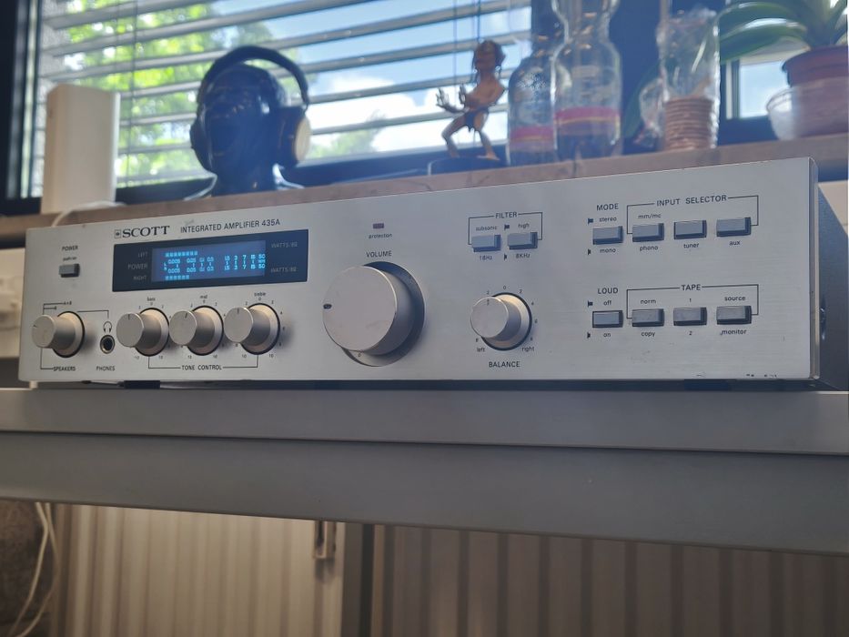 Стерео підсилювач Scott 435A ! Зроблено в США !