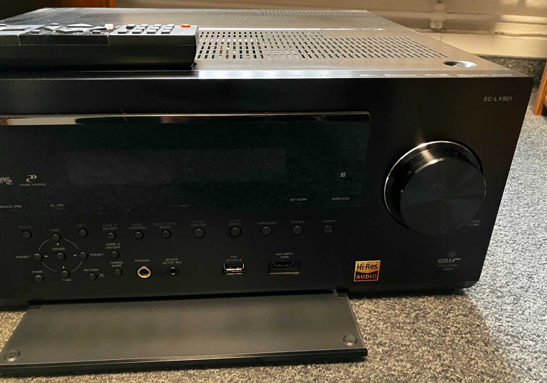 Pioneer SC-LX 801 Amplituner A/V 9.2 Dolby Atmos Ultra HD 4K + Pilot