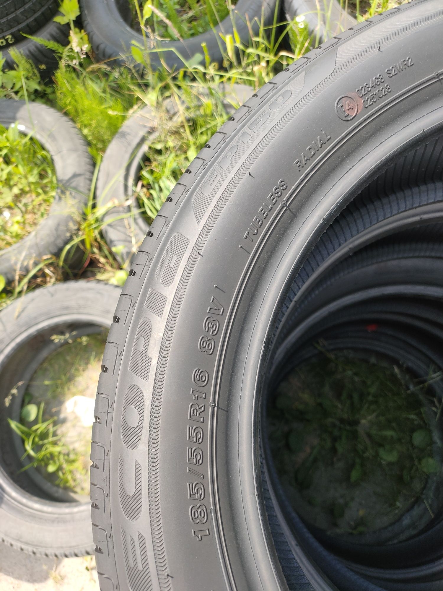 4x 185/55R16 Bridgestone Ecopia 2020r 7.5mm FAKTURA ADIGO