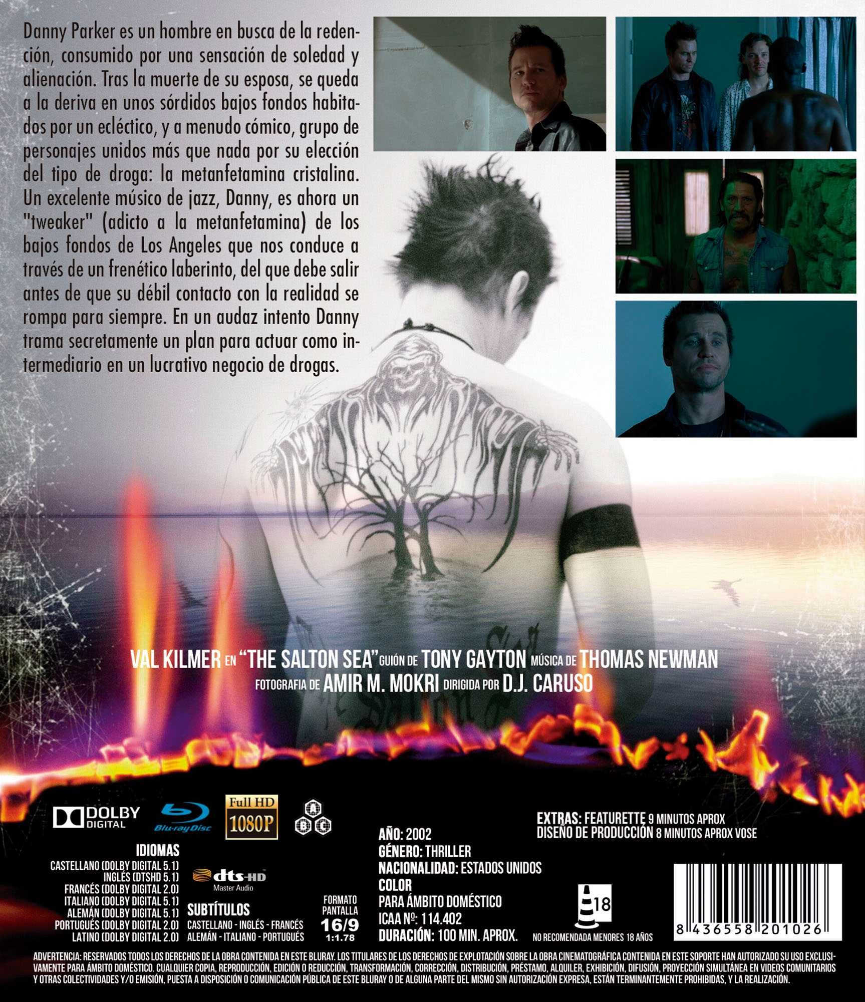 The Salton Sea/Obsessão e Vingança (Blu-Ray)-Importado