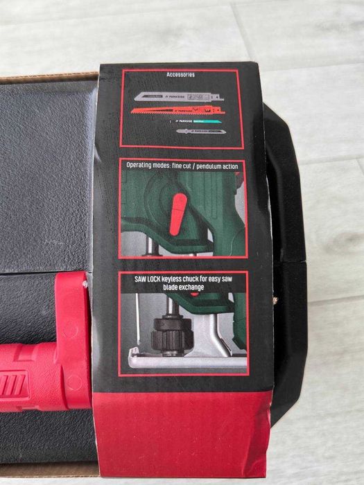 Акумуляторний лобзик, шабельна пила  Parakside PSSSA 20‑Li B2