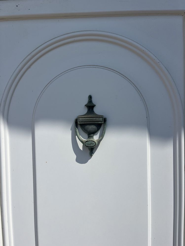 Porta de aluminio em folha dupla