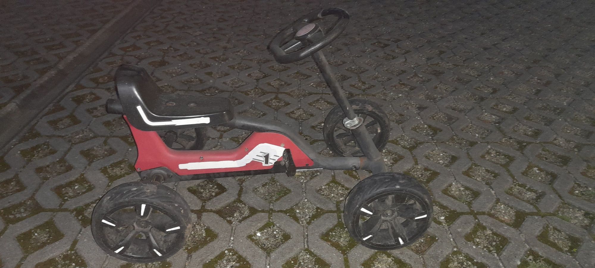 Rowerek 4 kołowy, gokart