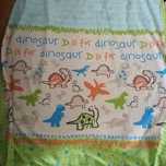Poszewka na kołdrę w dinozaury Dino poszwa 130cm x 190 cm
