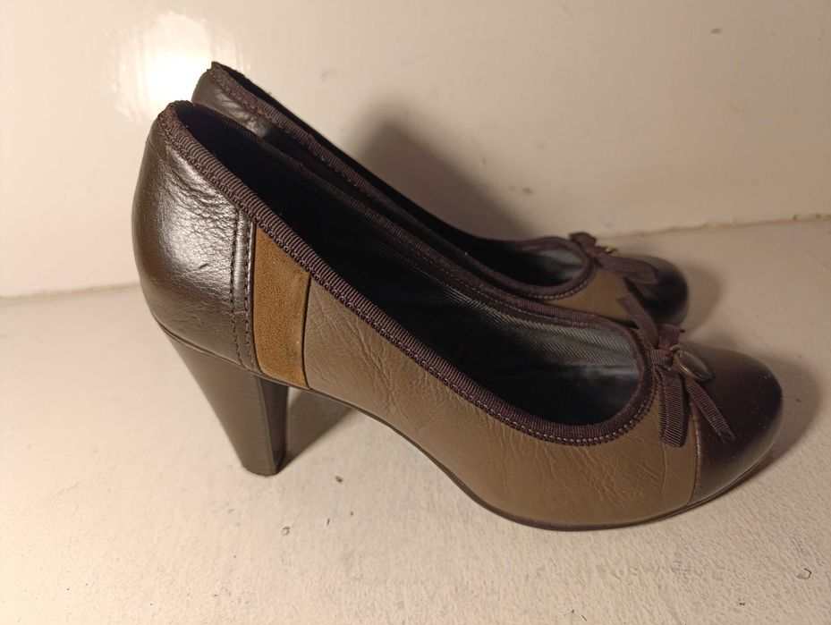 czółenka skórzane Tommy Hilfiger