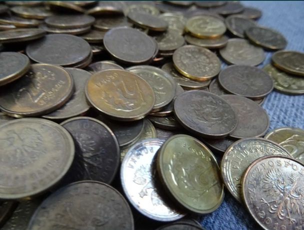 Monety 2 groszowe - 1 kg
