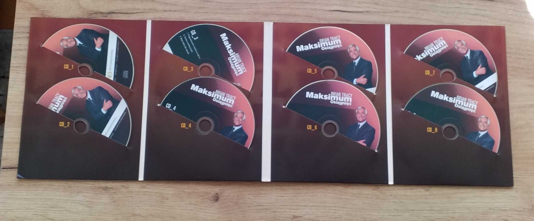 Maksimum Osiągnięć Brian Tracy 8 x CD audio
