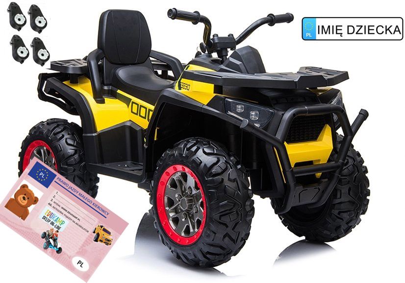 QUAD na akumulator 4x4 dla dzieci Duży elektryczny