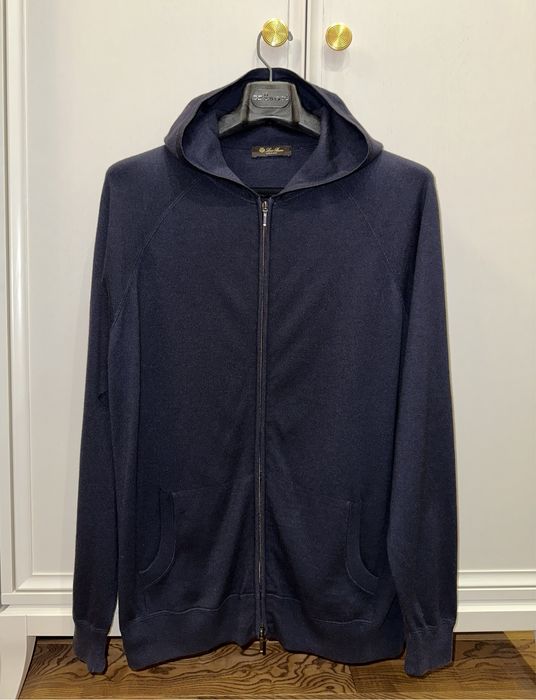 Кашемировая худи с шелком Loro Piana