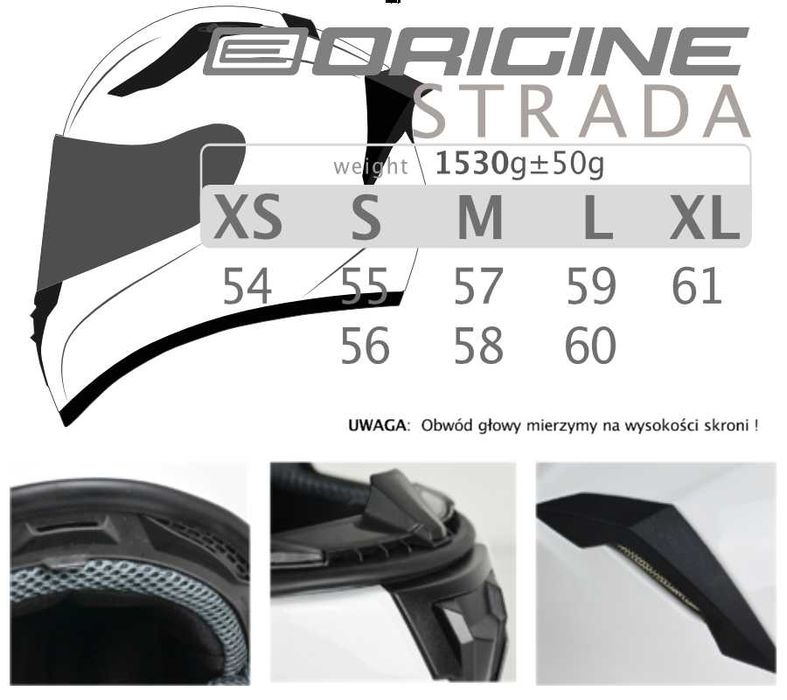 Kask kaski motocyklowy Cross Quad Motor S M L XL z homologacją POŁYSK