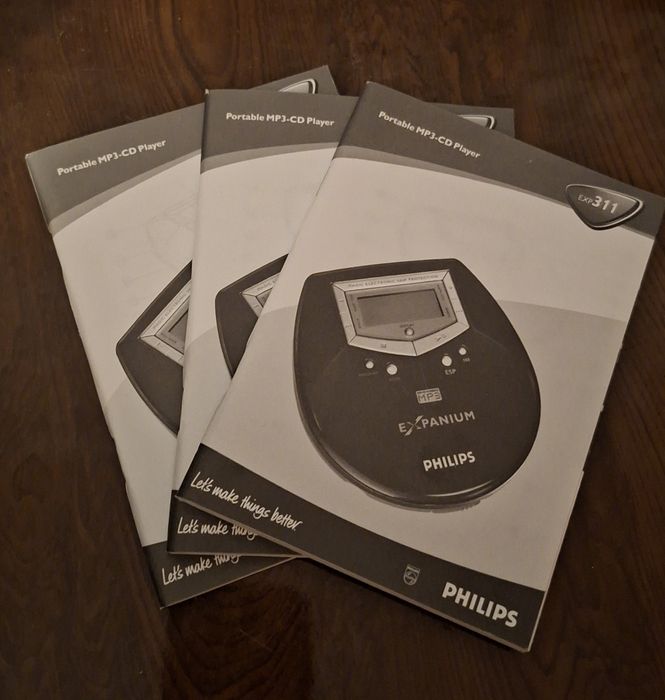 PHILIPS Portable MP3 -CD Player! EXP311 Германия!