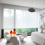 Cortinas / Estores de rolo várias medidas branco e bege